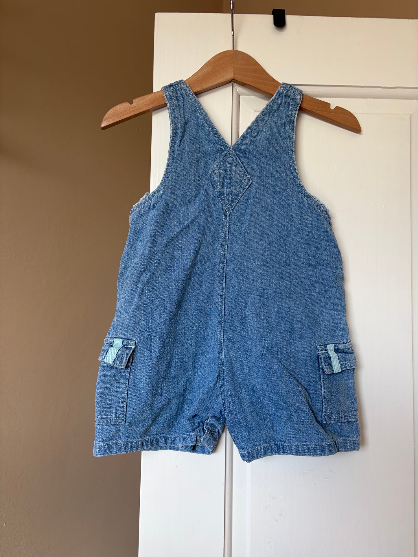 Vintage Winnie the Pooh Tigger Shortalls 3-6 Months