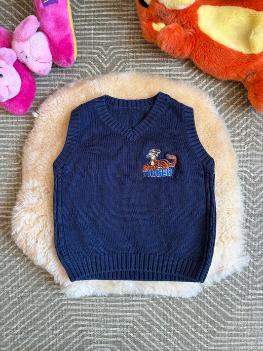 Vintage Winnie the Pooh Tigger Vest 12-18 Months