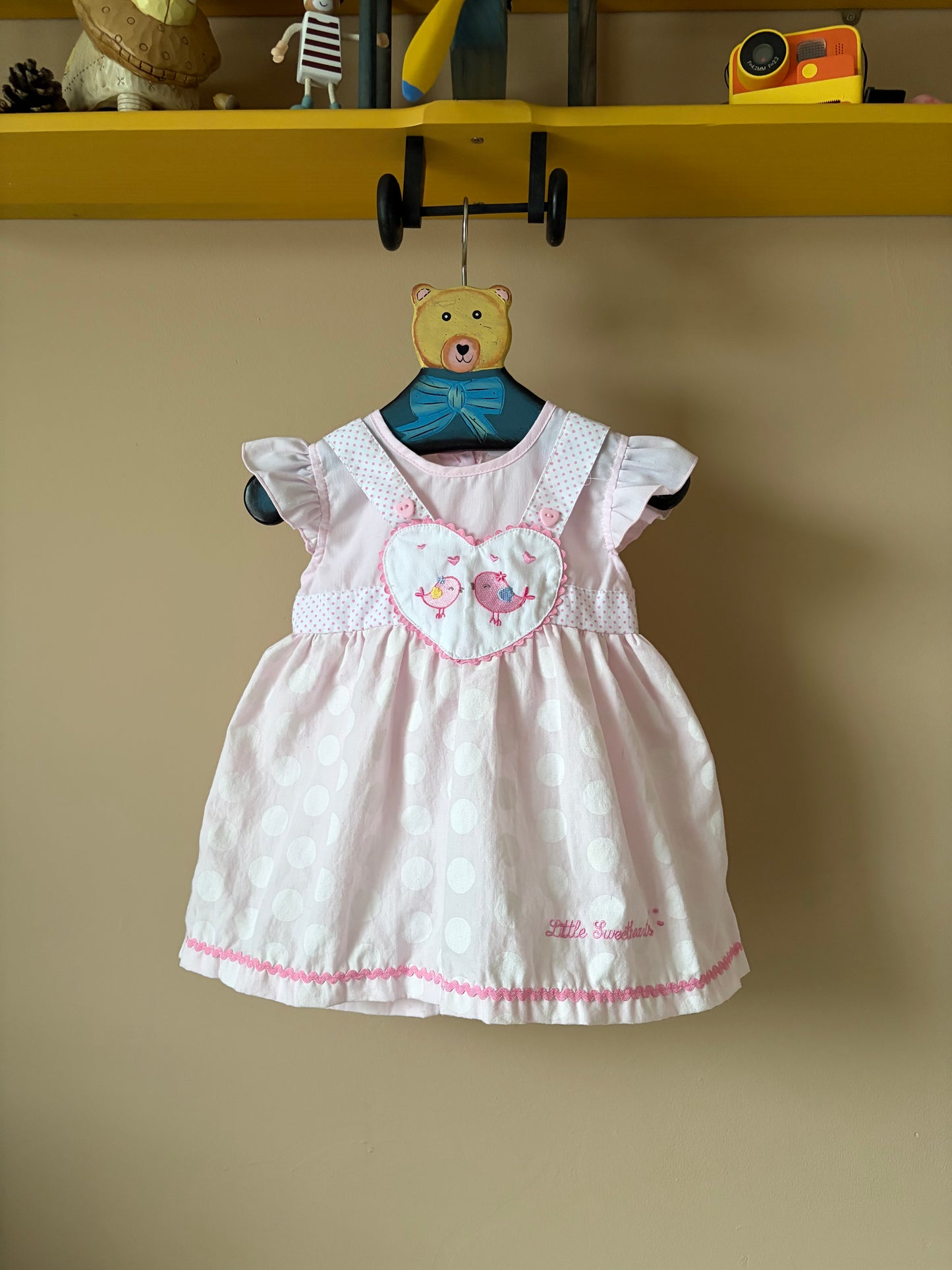 Vintage Smock Dress 12-18+ Monthz