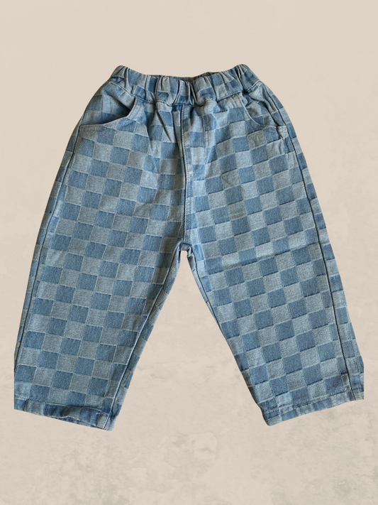 Dallas Checkerboard Jeans