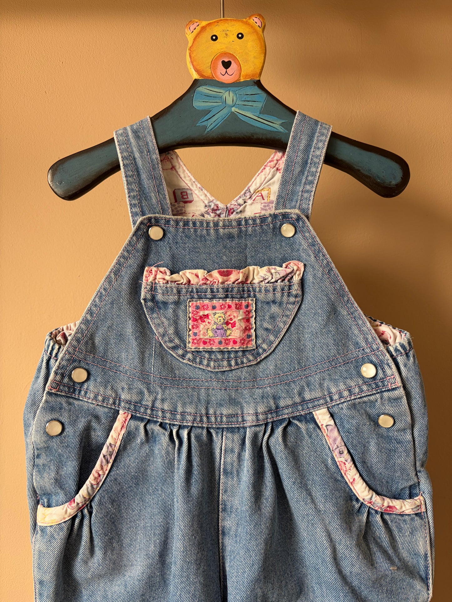 Vintage Ladybird Dungarees 6-12 Months