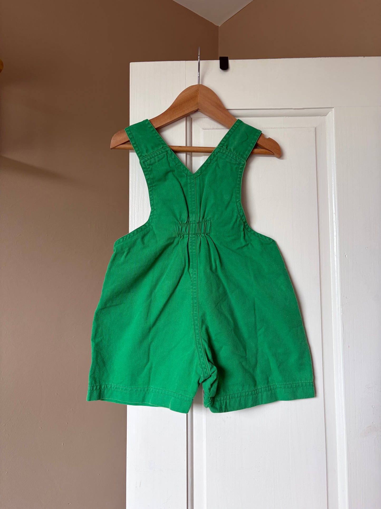 Vintage Wide Leg Flared Shortalls 12-18 MonthS