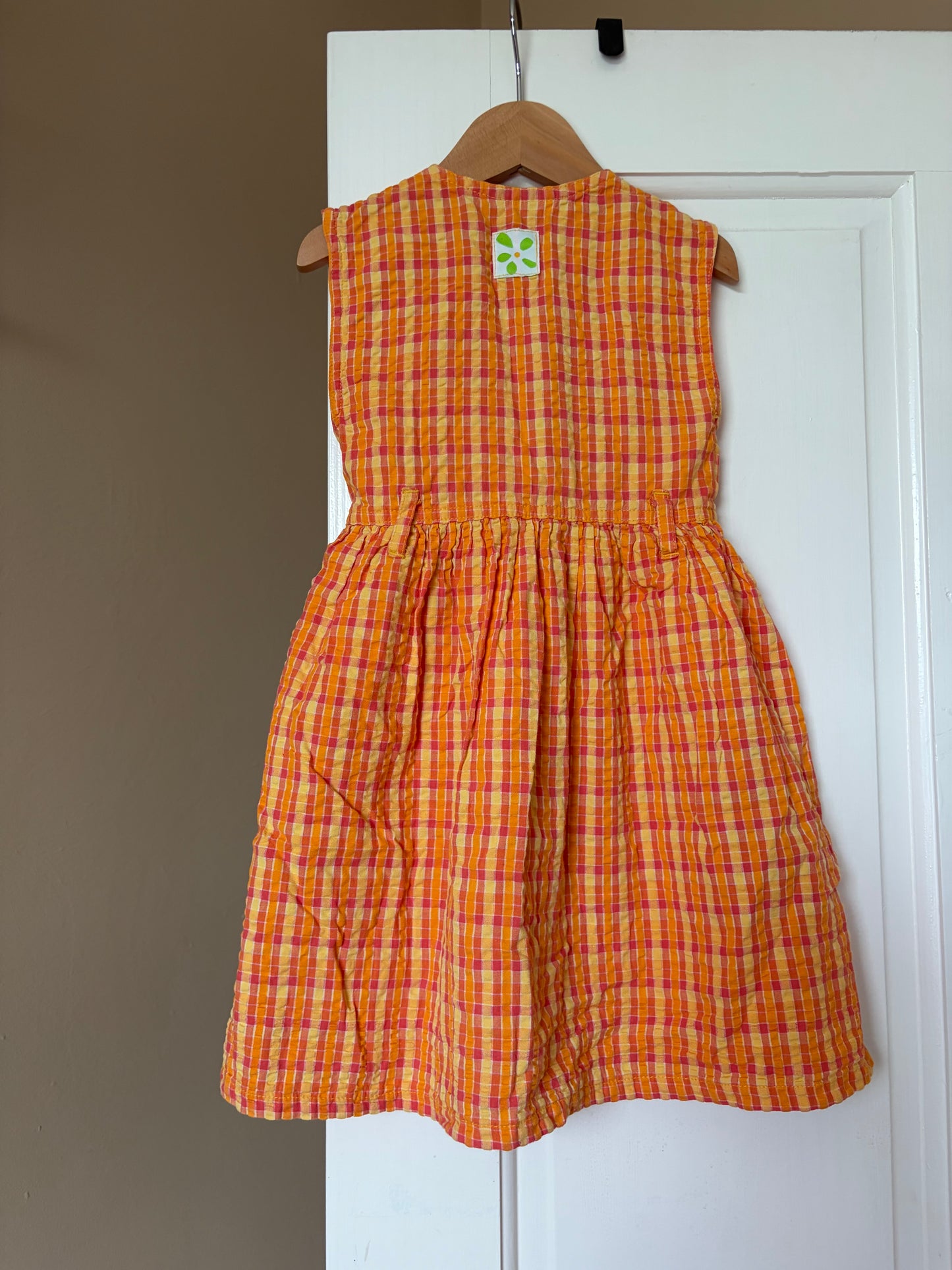 Vintage Plaid Summer Dress 3 Years
