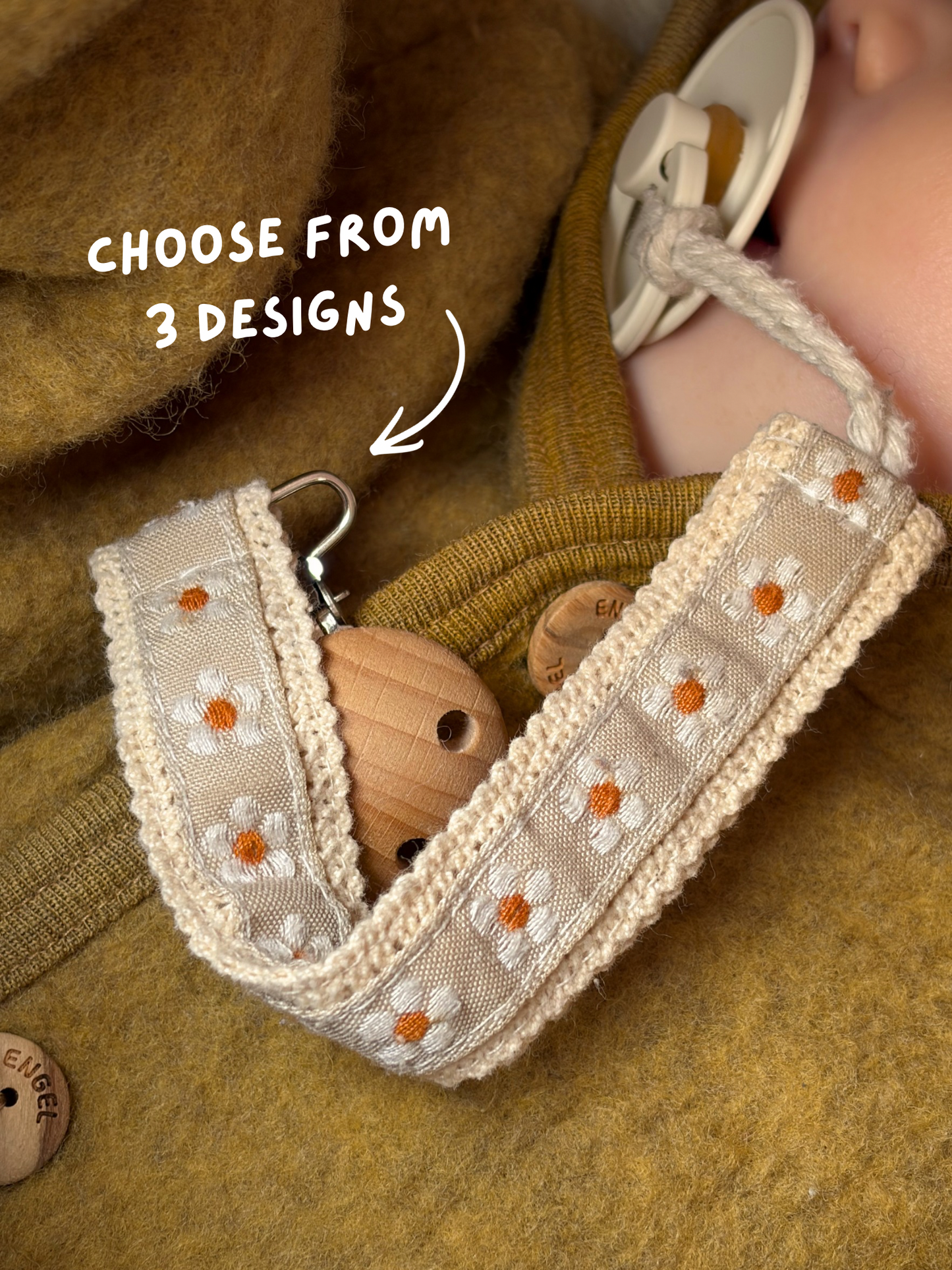 Embroidered Dummy Clips